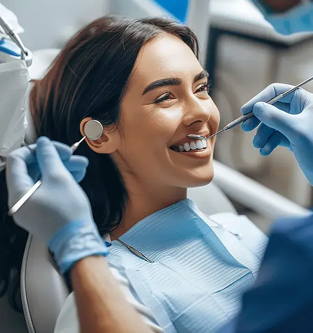 Ambiente acolhedor da Clínica Dra. Denise Trombini para implantes dentários em Osasco