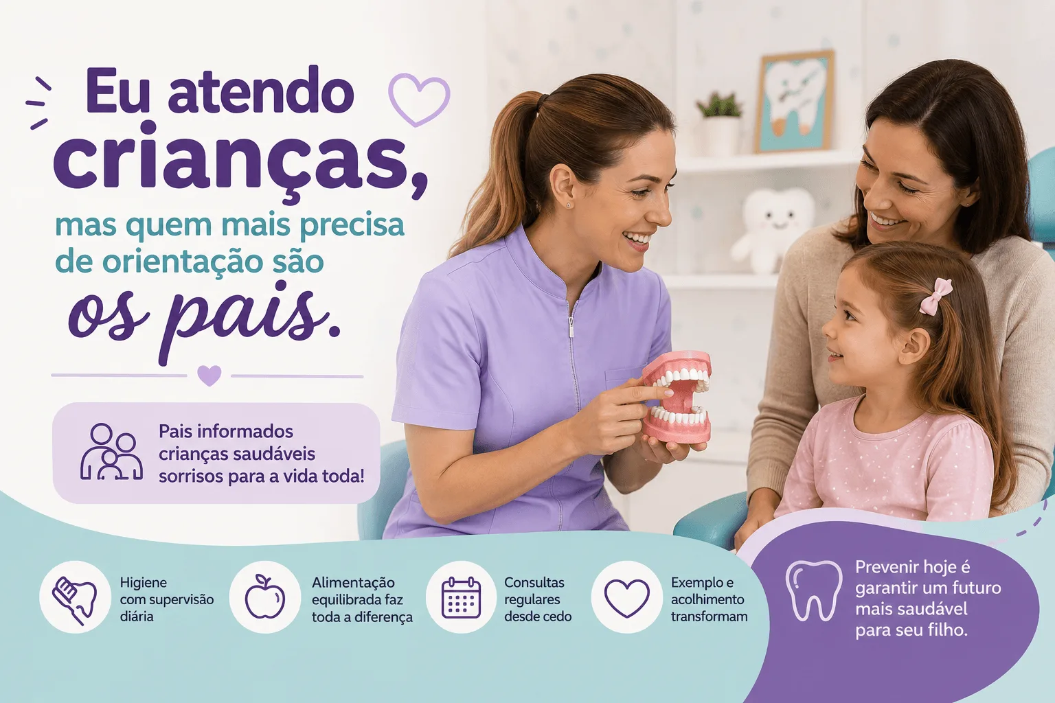 Eu Atendo Crianças, Mas Quem Mais Precisa de Orientação São os Pais