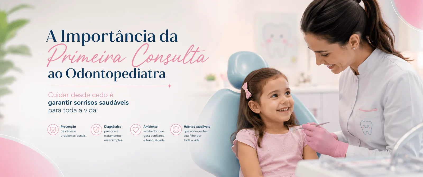 A Importância da Primeira Consulta ao Odontopediatra